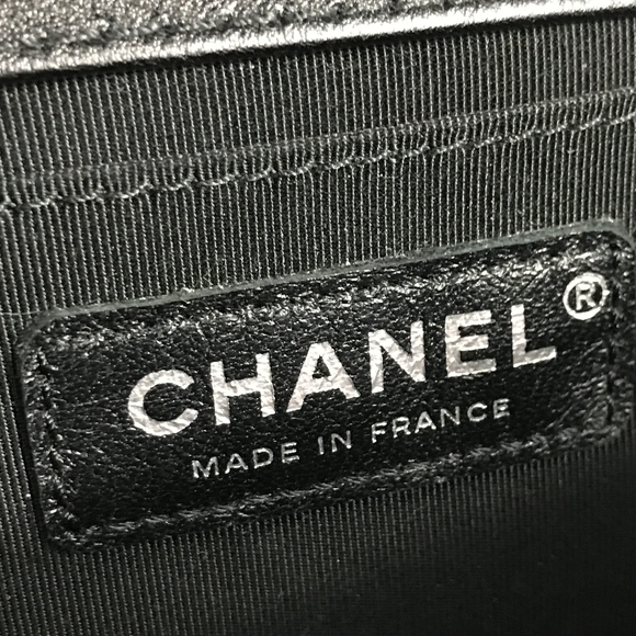 Black Quilted Calfskin Leather Paris-Salzburg Medium Boy Top Handle Bag W/RHW - Picture 8 of 16